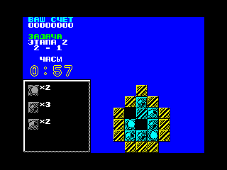 Puzznic — ZX SPECTRUM GAME ИГРА