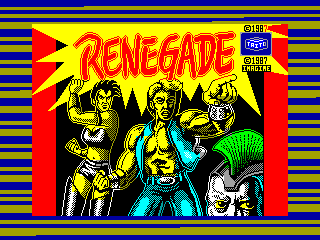 RENEGADE — ZX SPECTRUM GAME ИГРА