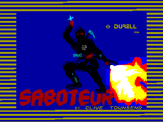 SABOTEUR 1 — ZX SPECTRUM GAME ИГРА