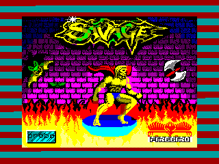 SAVAGE 3 — ZX SPECTRUM GAME ИГРА