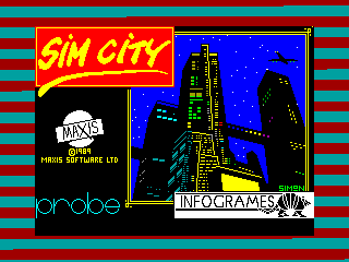 Sim City — ZX SPECTRUM GAME ИГРА