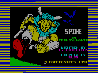 Spike in Transylvania — ZX SPECTRUM GAME ИГРА