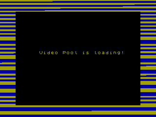 VIDEO POOL — ZX SPECTRUM GAME ИГРА