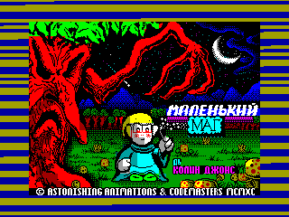 Slightly Magic — ZX SPECTRUM GAME ИГРА