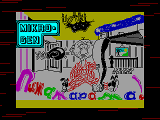 PYJAMARAMA — ZX SPECTRUM GAME ИГРА