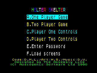 Helter Skelter — ZX SPECTRUM GAME ИГРА