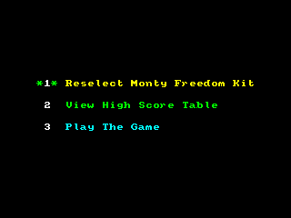 MONTY ON THE RUN — ZX SPECTRUM GAME ИГРА