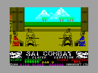 Sai Combat — ZX SPECTRUM GAME ИГРА