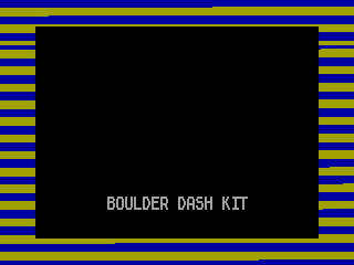 BOULDER DASH KIT — ZX SPECTRUM GAME ИГРА