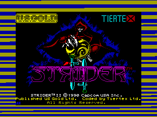 Strider II — ZX SPECTRUM GAME ИГРА