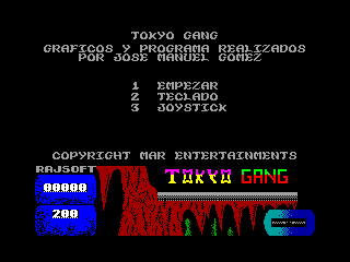 Tokyo Gang — ZX SPECTRUM GAME ИГРА