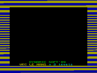 WEC Le Mans — ZX SPECTRUM GAME ИГРА