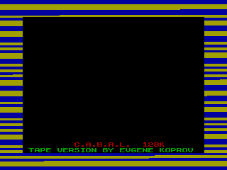 Cabal — ZX SPECTRUM GAME ИГРА