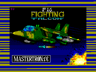 F-16 Fighting Falcon — ZX SPECTRUM GAME ИГРА