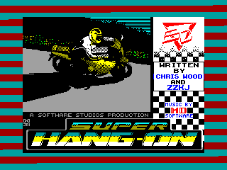 Super Hang-On — ZX SPECTRUM GAME ИГРА