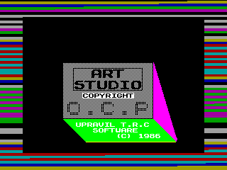 ART STUDIO — ZX SPECTRUM GAME ИГРА