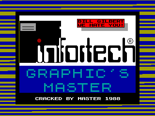 GRAPHIC MASTER — ZX SPECTRUM GAME ИГРА