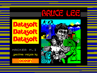 BRUCE LEE — ZX SPECTRUM GAME ИГРА