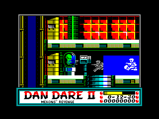 Dan Dare II: Mekon's Revenge — ZX SPECTRUM GAME ИГРА