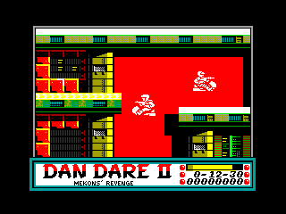 Dan Dare II: Mekon's Revenge — ZX SPECTRUM GAME ИГРА