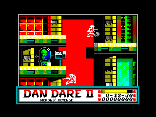 Dan Dare II: Mekon's Revenge — ZX SPECTRUM GAME ИГРА