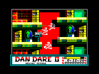 Dan Dare II: Mekon's Revenge — ZX SPECTRUM GAME ИГРА