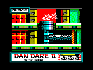 Dan Dare II: Mekon's Revenge — ZX SPECTRUM GAME ИГРА