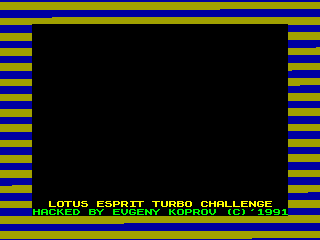 Lotus Esprit Turbo Challenge — ZX SPECTRUM GAME ИГРА