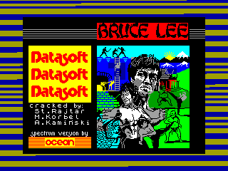 BRUCE LEE — ZX SPECTRUM GAME ИГРА