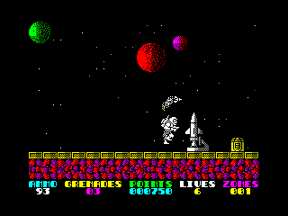 Exolon — ZX SPECTRUM GAME ИГРА