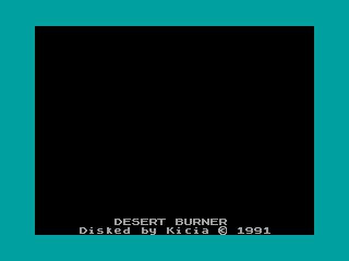 Desert Burner — ZX SPECTRUM GAME ИГРА