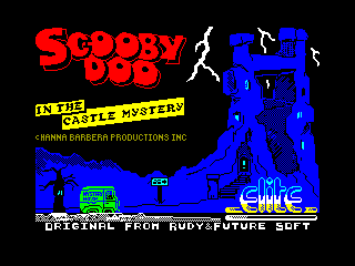 SCOOBY DOO CASTLE — ZX SPECTRUM GAME ИГРА