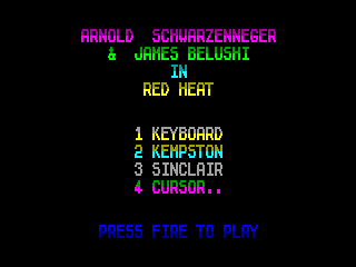 Red Heat — ZX SPECTRUM GAME ИГРА