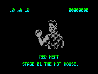 Red Heat — ZX SPECTRUM GAME ИГРА