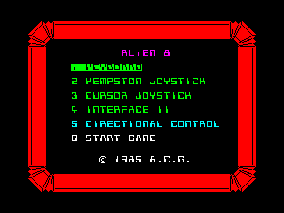 Alien 8 — ZX SPECTRUM GAME ИГРА