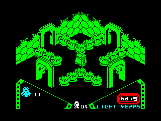 Alien 8 — ZX SPECTRUM GAME ИГРА