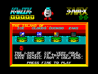 Kwik Snax — ZX SPECTRUM GAME ИГРА