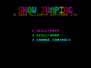 Show Jump — ZX SPECTRUM GAME ИГРА