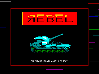 REBEL — ZX SPECTRUM GAME ИГРА