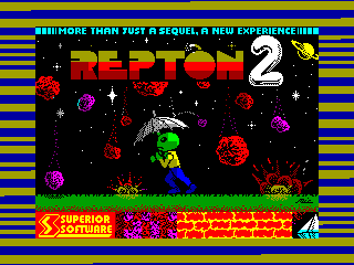 Repton 2 — ZX SPECTRUM GAME ИГРА