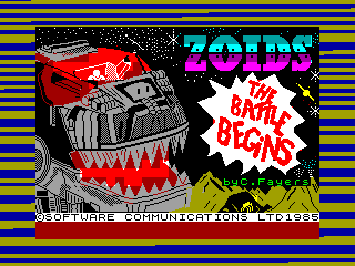 ZOIDS — ZX SPECTRUM GAME ИГРА