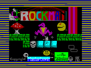 Rockman — ZX SPECTRUM GAME ИГРА