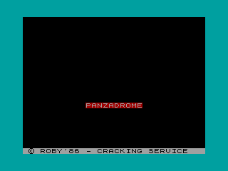 Panzadrome — ZX SPECTRUM GAME ИГРА