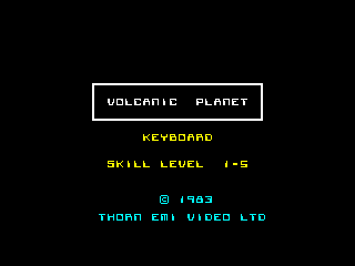 Volcanic Planet — ZX SPECTRUM GAME ИГРА