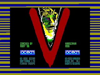 V — ZX SPECTRUM GAME ИГРА