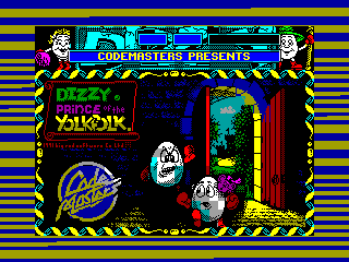 Dizzy, Prince of the YolkFolk — ZX SPECTRUM GAME ИГРА