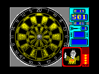 Wacky Darts — ZX SPECTRUM GAME ИГРА