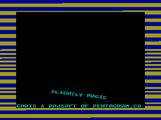 Slightly Magic — ZX SPECTRUM GAME ИГРА