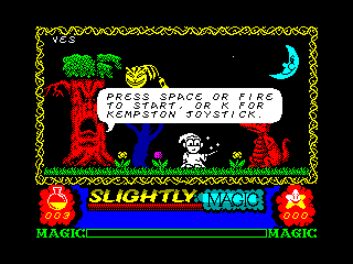 Slightly Magic — ZX SPECTRUM GAME ИГРА