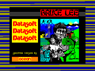 BRUCE LEE — ZX SPECTRUM GAME ИГРА